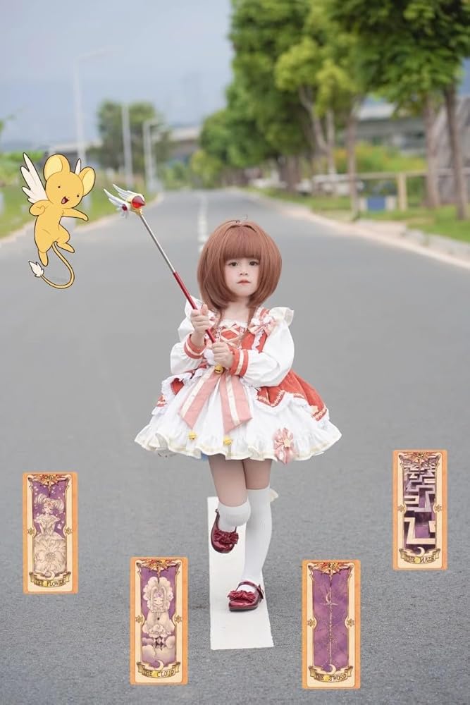 SAYAKA様☆精霊エルサコスプレ フルセット 靴なし Amazon.co.jp: [FANG HUI] カードキャプターさくら 木之本桜